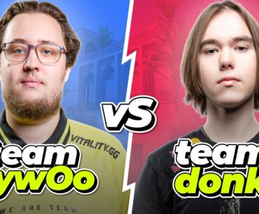 ZYWOO vs DONK on FACEIT with Utility Guide, Multi POV & Voice Comms (Dust2)