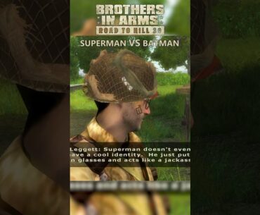 Can MELT things with his eyes - HIS EYES #brothersinarms #bia  #ww2  #gaming   #shorts #murry #short