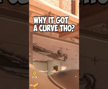 Why it got a Curve Tho? #siege #gaming