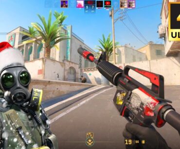 Counter Strike 2 New Year Gameplay 4K (No Commentary)