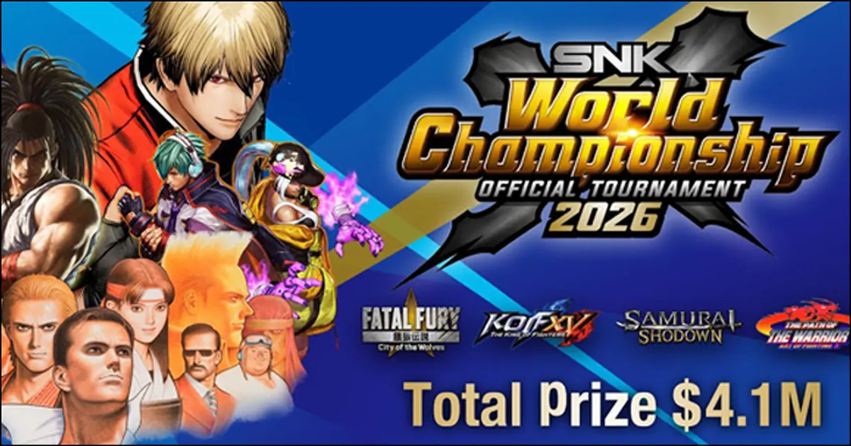 SNK World Championship 2026 details revealed with $4.1 million prize pool and new tournament structure that rewards all ranking players SNK World Championship 2026 details revealed with $4.1 million prize pool and new tournament structure that rewards all ranking players