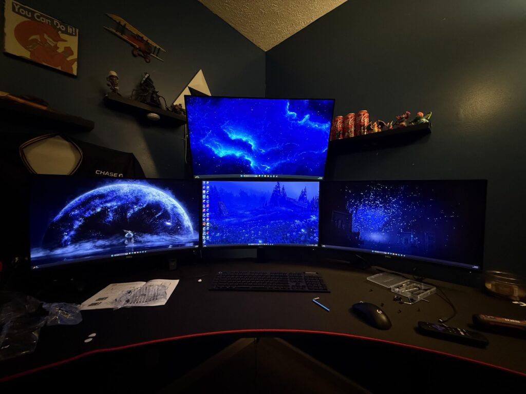 4 Monitor Setup