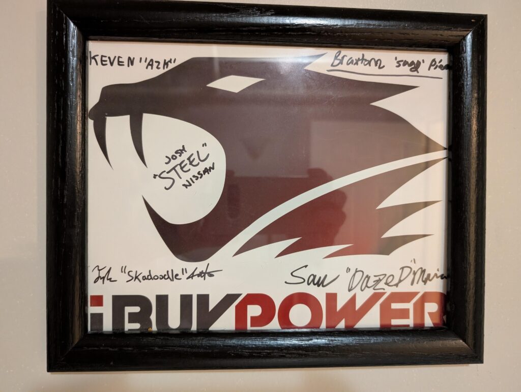 Found this in a box: Signed IBP poster from 2014