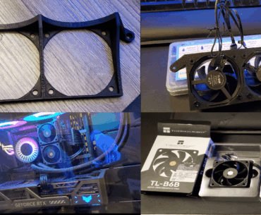 Custom Ram Fan mount.