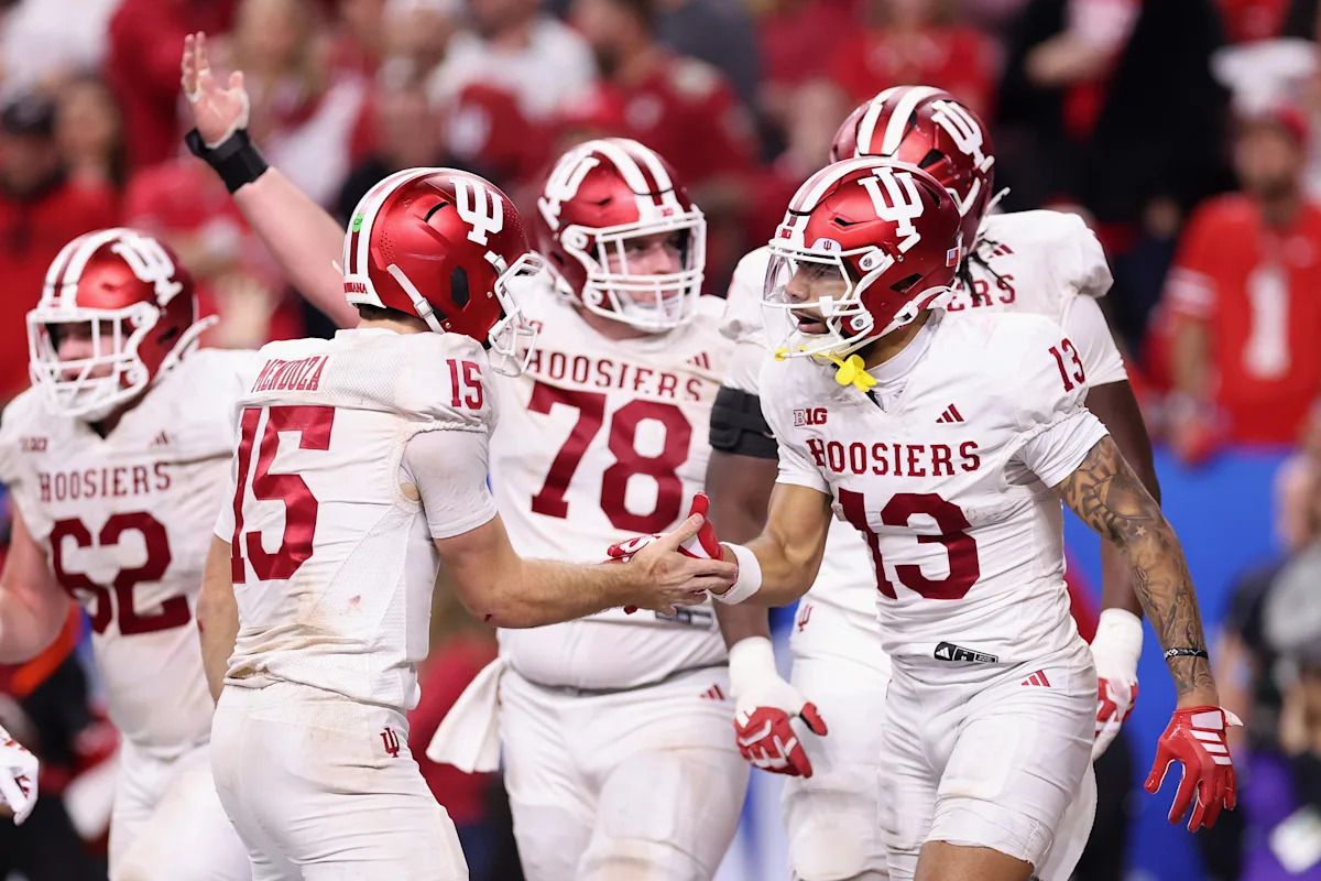 College football scores, results: Indiana stuns Ohio State to win first Big Ten title since 1967 Download app from appStore