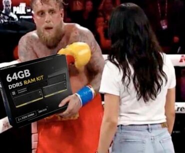 When she asks the price of the RAM: