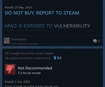 [MW2] Is the OG MW2 safe to play?