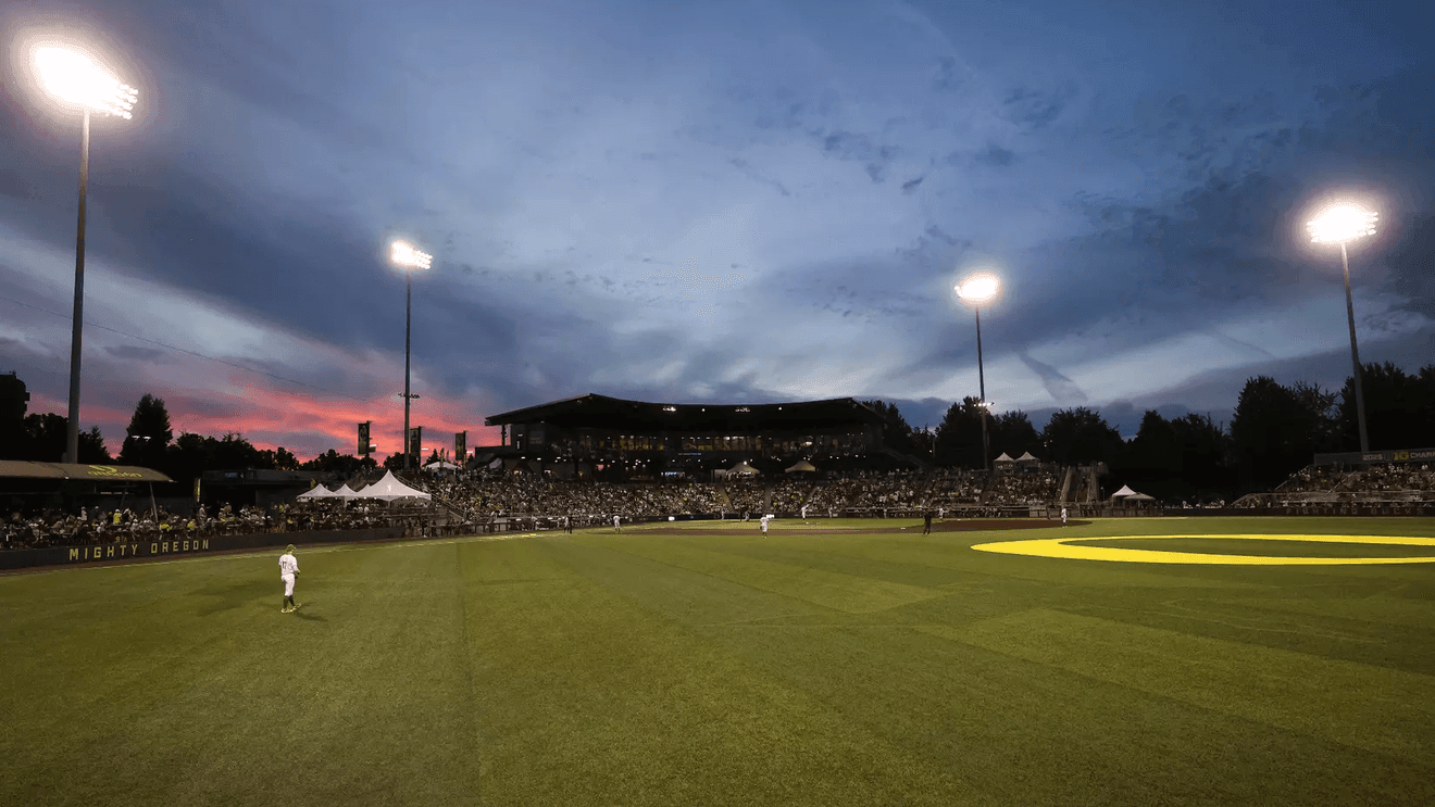 Oregon baseball unveils 2026 schedule with 30 Big Ten games, opener vs. George Mason station icon