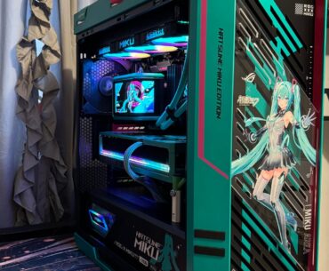 Finished building my pc