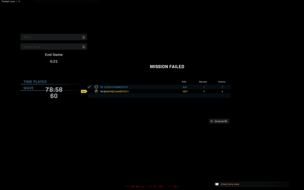 Nice survival in Crash