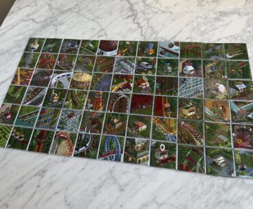 My new RollerCoaster Tycoon magnets