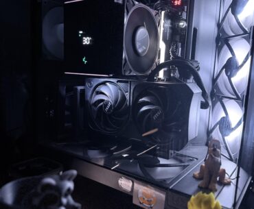 Done with hardware changes for a while. (Except fans)
