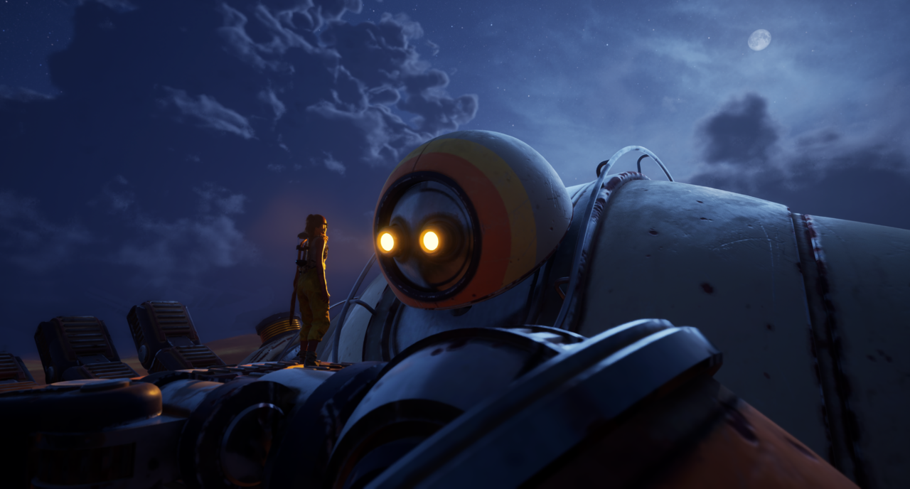 Strengthening the bond with your robot companion will be a major part of the story in Hello Sunshine.