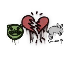 Bought thousands of a single discontinued graffiti, not for profit, for ownership