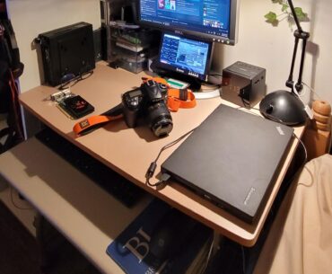 Bedside Spare PC Setup