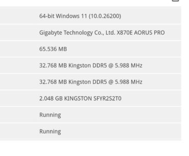 Ram speed