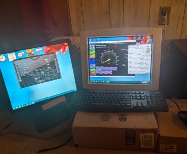 Managed to get a 101 point performance increase by doing a massive overclock on a GT 610