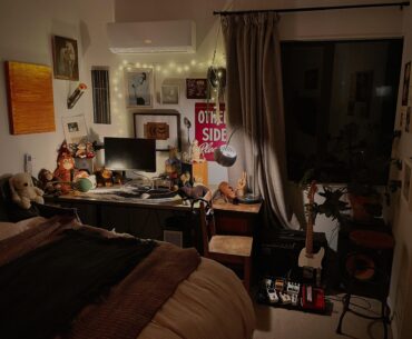 The room I sleep and game and such