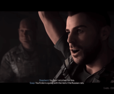 [COD] You can’t be doing Russians like that Soap you’ve got Nikolai a fellow Russian with you.