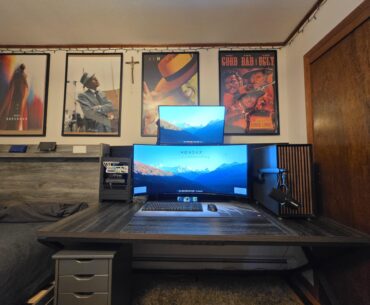 Clean College Battle station / Home lab Rack Build