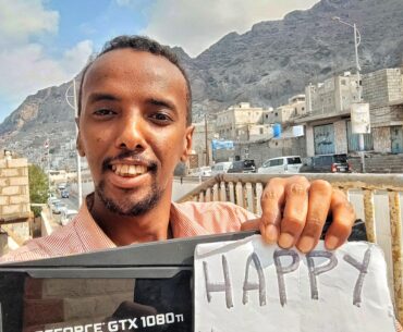 A Redditor sent a GTX 1080 Ti to support my internet gaming project in Yemen. Legend.
