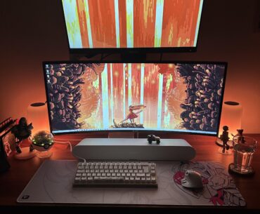 finally got an ultrawide for my work/gaming setup! :)