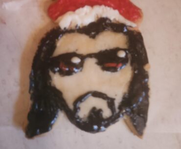 jolly silverhand cookie. happy holidays, chooms