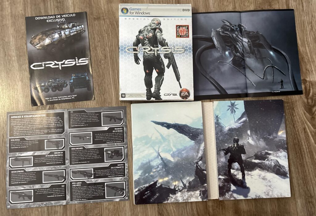 Found my OG Crysis special edition box. Right in the feels