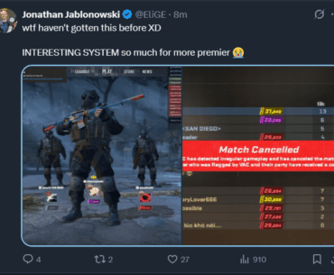 Elige got false vac live on premier