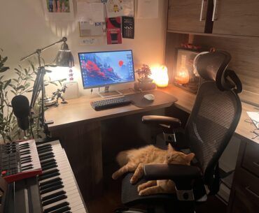He plays sometimes