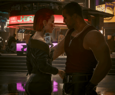 I was disappointed when I found out, that River is the only male romance option for female V, but wow!