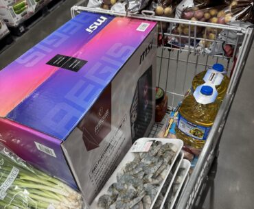 I sprung for it! (Costco)