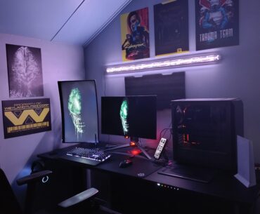 My setup for both gaming and productivity.