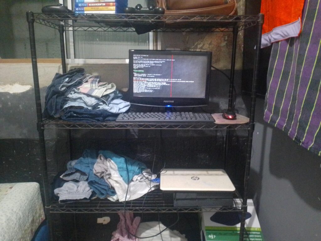 My emergency setup in case my PC dies.