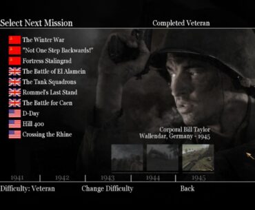 [COD2] Completed on Veteran!!