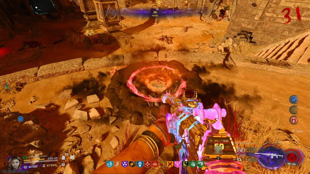 Red Portal in Mars after Tier 3 boss fight