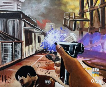I painted this scene from Die Rise B02!