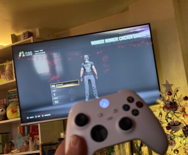 First winner winner chicken dinner on my new Xbox S