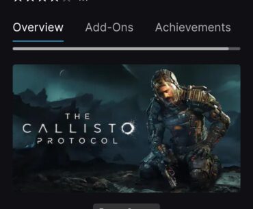 The Callisto Protocol. Epic Games