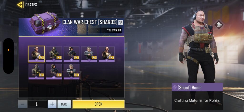 Any developers if you’re reading this, please update or bring new skin shards to clan war chest