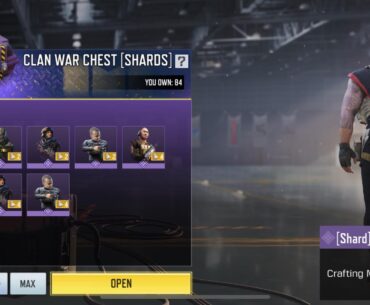 Any developers if you’re reading this, please update or bring new skin shards to clan war chest