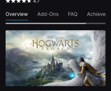 [Epic Games Store] (Hogwarts Legacy)