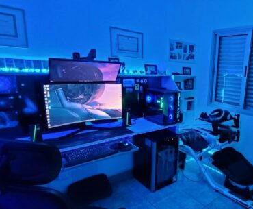 Years of slow upgrades, but I’m finally happy with my sim-racing battlestation.