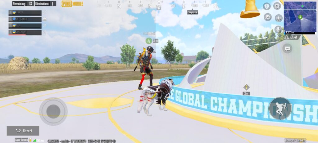 If you are playing with your friends make sure that you land with them. If you are playing with your friends make sure that you land with them.
