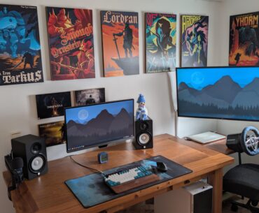 My SoulsStation (work & gaming setup)