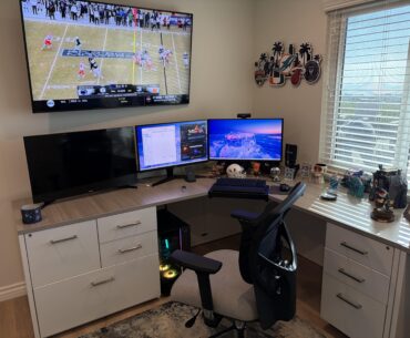 My battle station, open to suggestions.