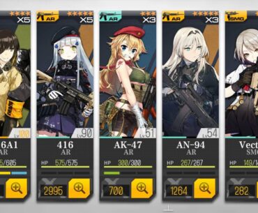 Just put some of my favorite weapons to play in CODM in an Echlon in gfl,can you all guess what is their counterpart in CODM?(some are way easier then others)