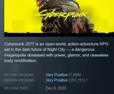 Happy 5th anniversary of Cyberpunk 2077!
