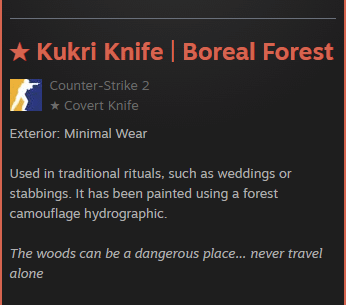 I'm giving away this knife to someone who ACTUALLY needs it. Read more.