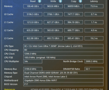 benchmark results OK?